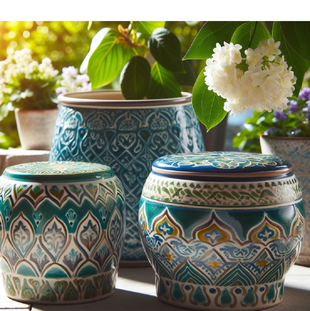 Ceramic Garden Stools