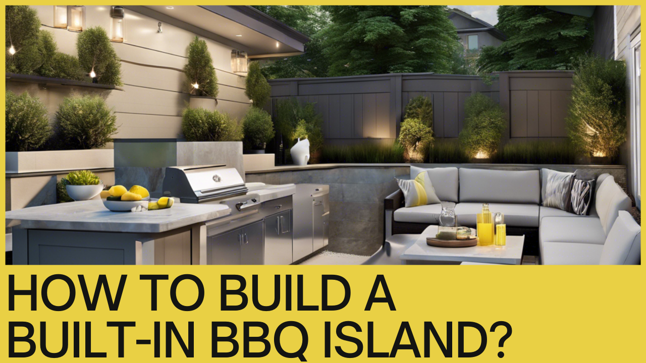 How to Build a Built-In BBQ Island